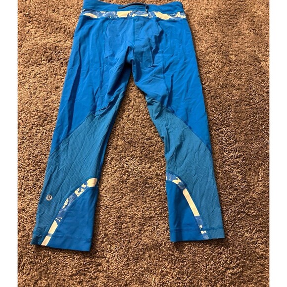 Lululemon blue leggings - Picture 4 of 7